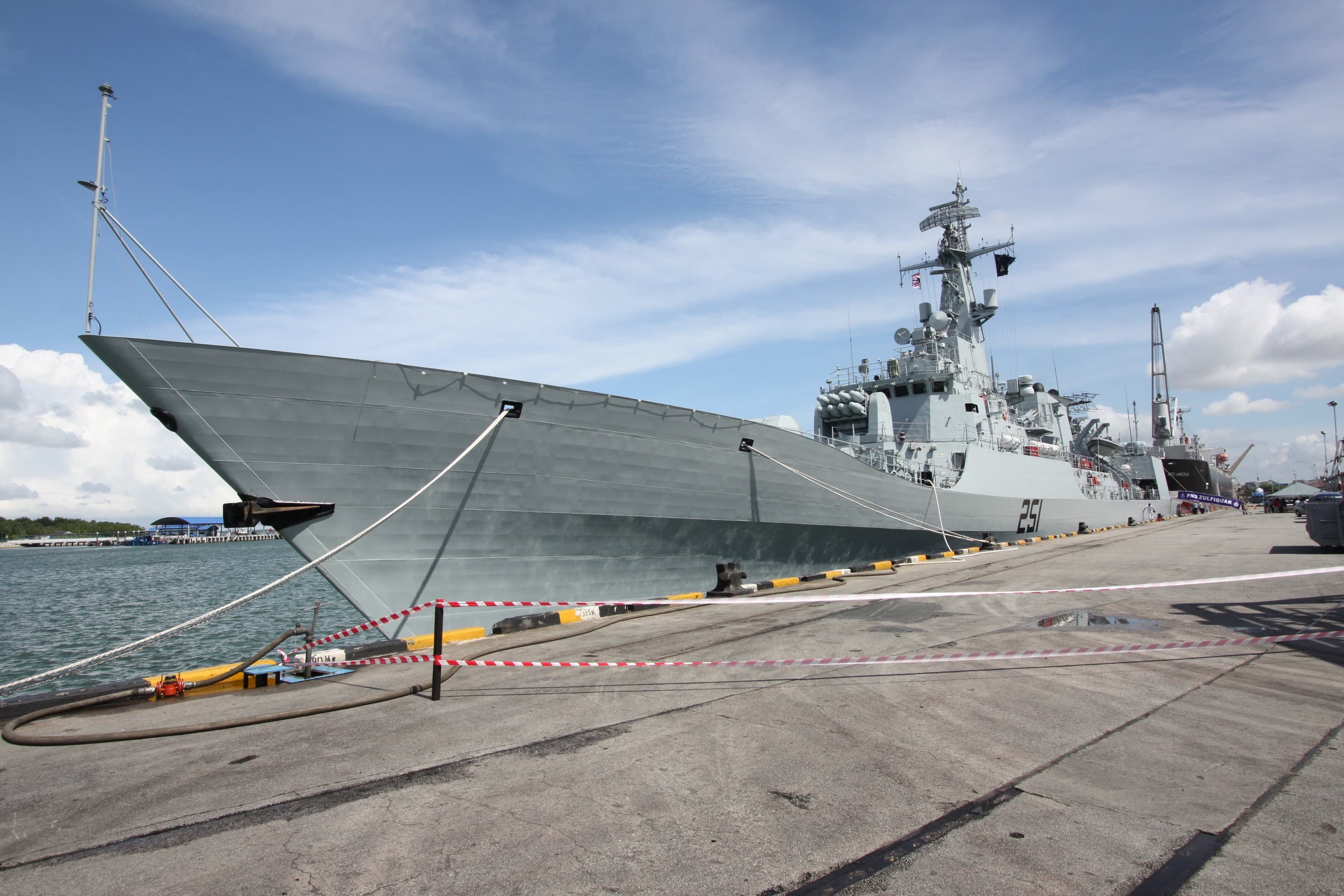 Pakistan Navy Destroyer Warship