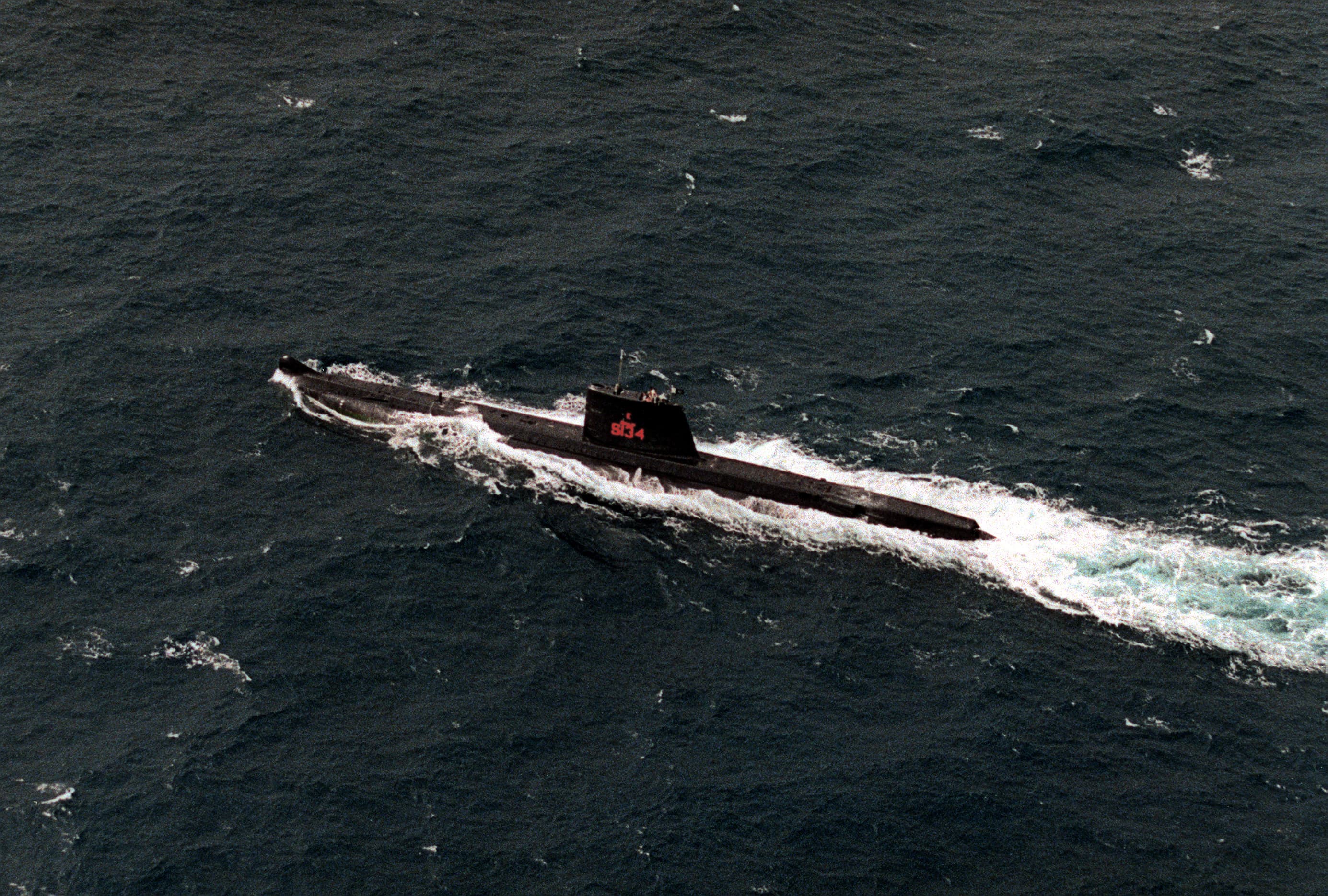 Pakistan Navy Stealth Submarine Patrolling